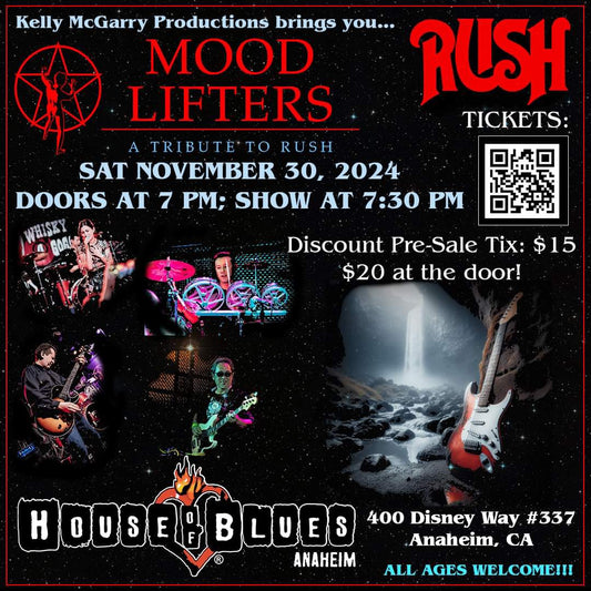 Mood Lifters - Live in Anaheim at House of Blues Anaheim, November 30, 2024